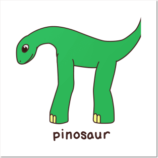 Pinosaur Posters and Art